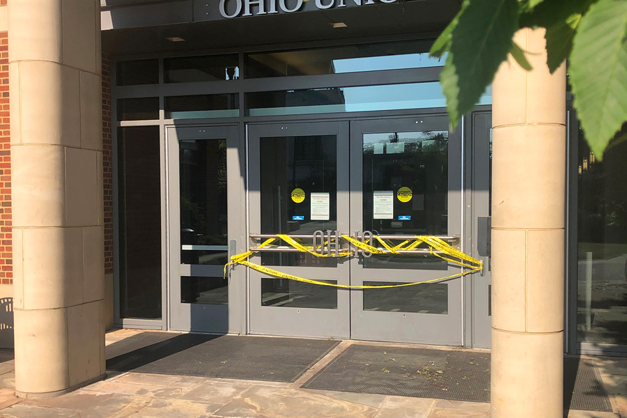 Ohio Union shuttered